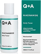 Moisturizing Face Toner - Q+A Niacinamide Daily Toner — photo N3