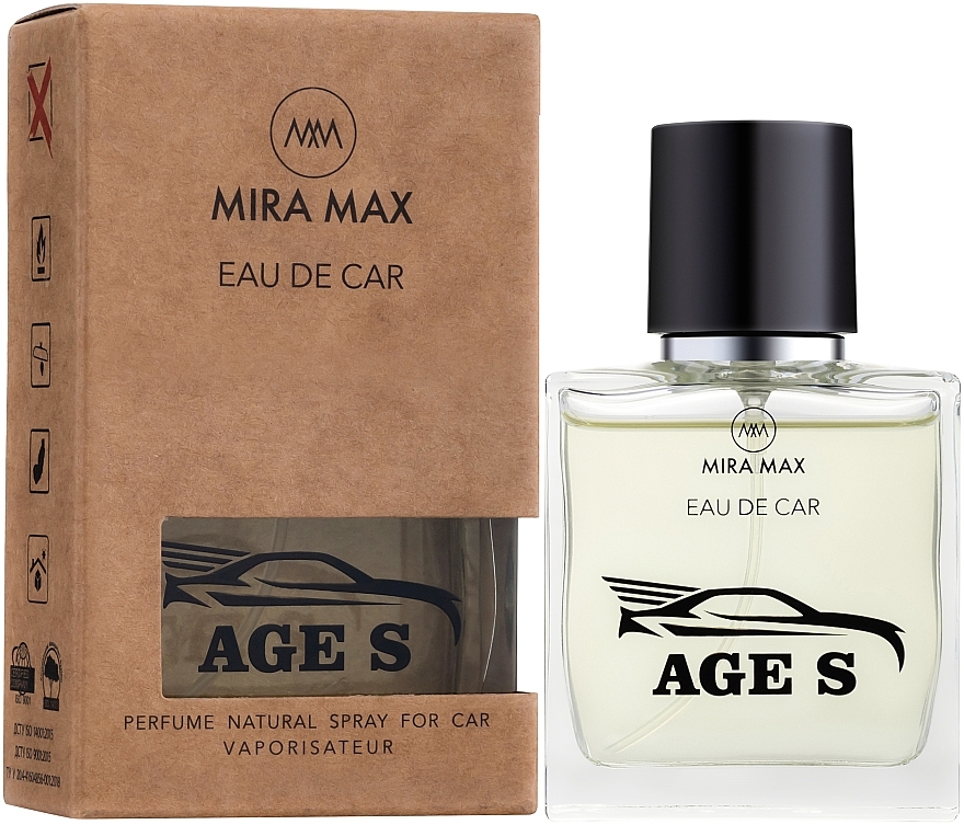 Car Perfume - Mira Max Eau De Car Age S Perfume Natural Spray For Car Vaporisateur — photo N16