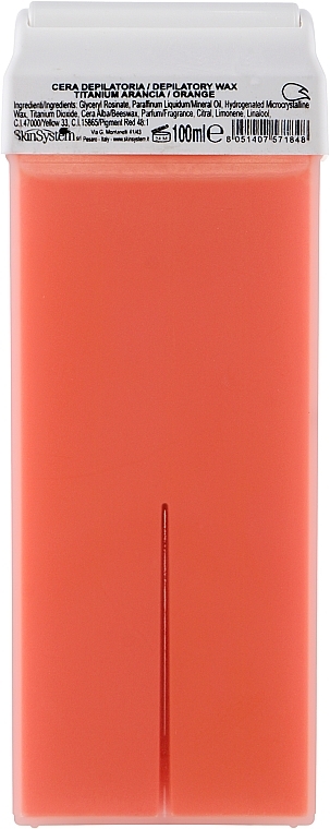 Depilation Wax Cartridge "Orange" - Skin System — photo N9