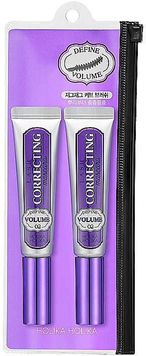 Holika Holika Lash Correcting Mascara 02 Define Volume (mascara/9mlx2) - Set — photo N2