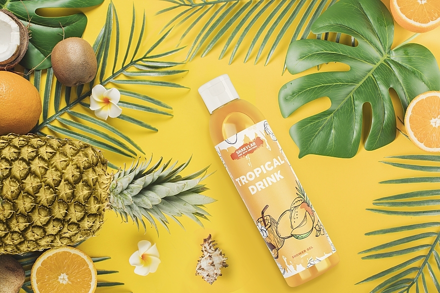 Tropical Drink Shower Gel - SHAKYLAB Natural Shower & Bath Gel — photo N20