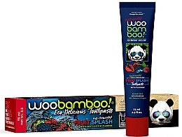 Fragrances, Perfumes, Cosmetics Fluoride Toothpaste "Fruit Splash" - Woobamboo Fruit Splash Toothpaste With Fluoride