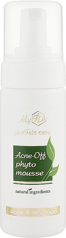 Cleansing Mousse for Problem Skin - MyIDi Acne-Off Phyto Mousse — photo N2