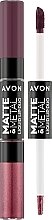 Liquid Lipstick 2in1 - Avon Matte & Metal Liquid Lip Duo — photo N1