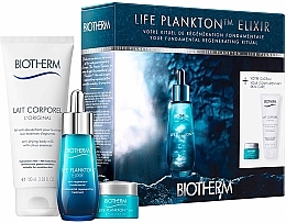 Fragrances, Perfumes, Cosmetics Set - BiothermLife Plankton Elixir Set (elixir/30ml + eye/cr/5ml + b/lot/100ml)