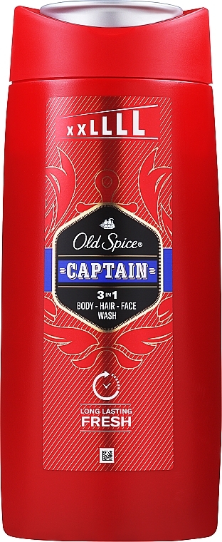 3in1 Shampoo & Shower Gel - Old Spice Captain Shower Gel + Shampoo 3 in 1 — photo N2