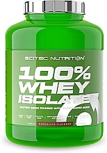 Chocolate Whey ProteinIsolate - Scitec Nutrition 100% Whey Isolate Chocolate — photo N1