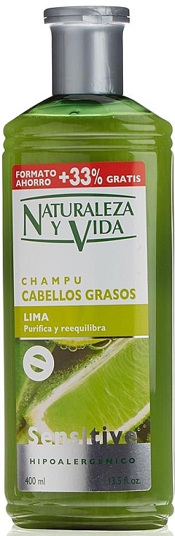 Shampoo for Oily Hair - Naturaleza Y Vida Sensitive Shampoo For Oily Hair — photo N7