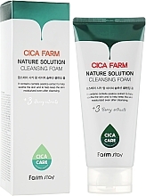 Centella Asiatica Cleansing Foam - FarmStay Cica Farm Nature Solution Cleansing Foam — photo N1