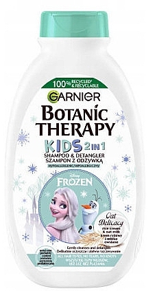 Baby Shampoo & Conditioner 2-in-1 - Garnier Botanic Therapy Kids Frozen Shampoo & Detangler — photo N1