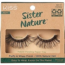 False Lashes - Kiss Sister Nature Willow — photo N10