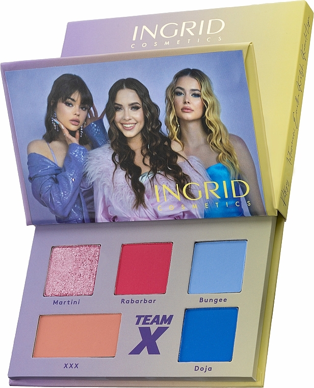 Eyeshadow Palette - Ingrid Cosmetics Team X Second Chance Eyeshadow Palette — photo N2