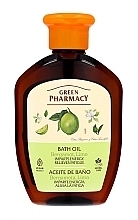 Fragrances, Perfumes, Cosmetics Bath & Shower Oil "Bergamot & Lime" - Green Pharmacy