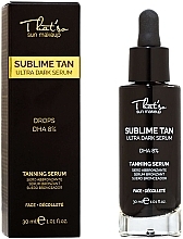 タンニング セラム - That's So Sublime Tan Ultra Dark Serum — photo N1