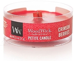 Fragrances, Perfumes, Cosmetics Scented Candle - WoodWick Crimson Berries Scented Candle