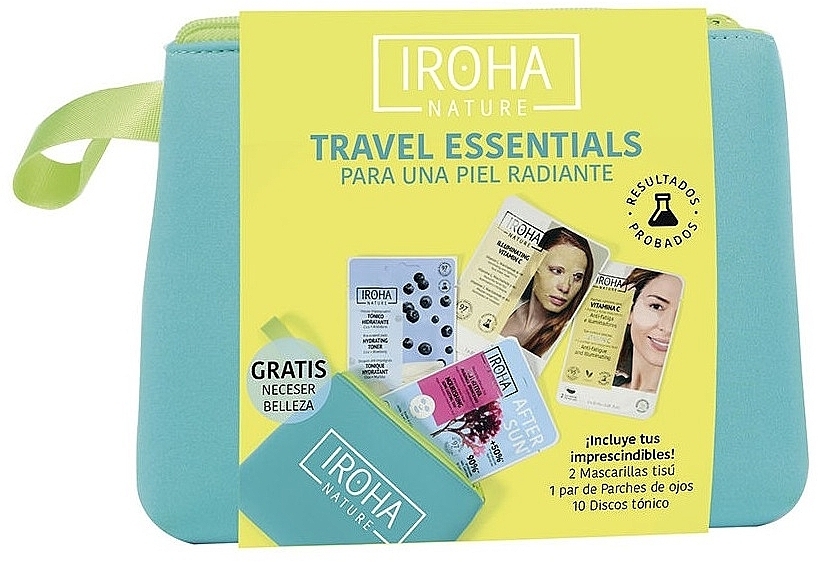 セット、5製品 - Iroha Nature Travel Essentials Case — photo N1