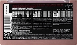 Eyeshadow Palette 12 Shades - Maybelline The Blushed Nude — photo N21
