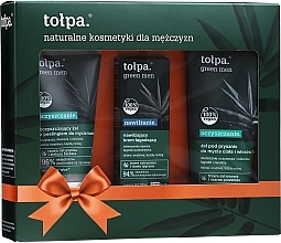 Fragrances, Perfumes, Cosmetics Set - Tolpa Green Men (f/cl/gel/150ml + f/cr/50ml + shr/gel/200/ml)