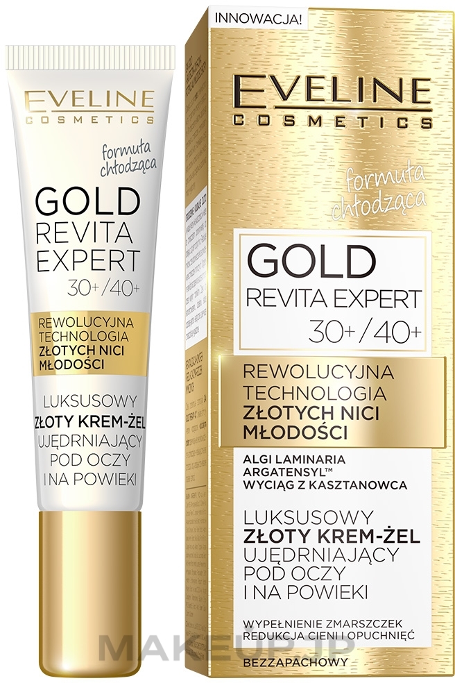 Eye Cream - Eveline Cosmetics Gold Revita Expert 30+/40+ — photo 15 ml