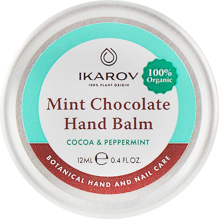 Mint-Chocolate Hand Balm - Ikarov — photo N12