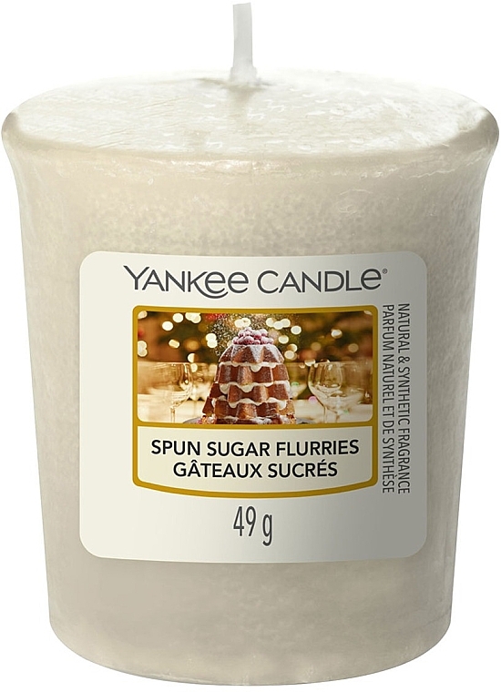 Votive Candle - Yankee Candle Spun Sugar Flurries Votive Candle — photo N1