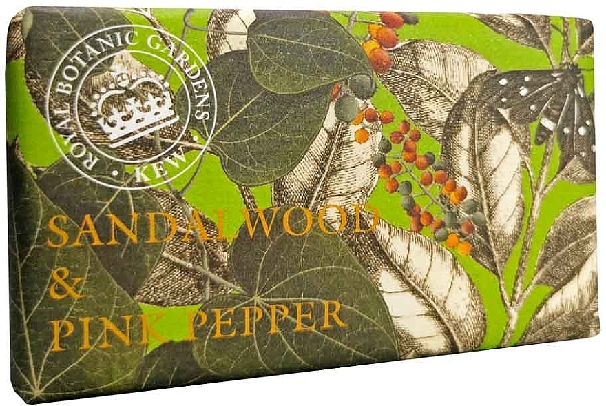 Sandalwood & Pink Pepper Soap - The English Soap Company Kew Gardens Sandalwood and Pink Pepper Soap — photo N6