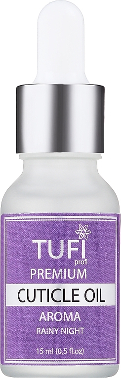 Cuticle Oil 'Rainy Night' - Tufi Profi Premium Aroma — photo N1