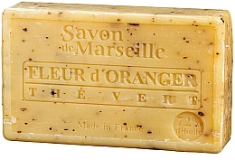 Natural Soap - Le Chatelard 1802 Savon de Marseille Orange Blossom & Green Tea Soap — photo N2