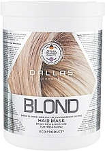 Fragrances, Perfumes, Cosmetics Moisturizing Mask for Blonde Hair - Dalas Cosmetics Blonde Highlight