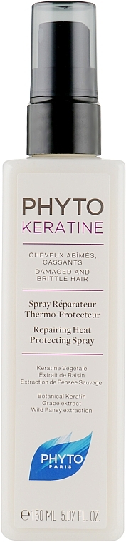 Heat Protection Hair Spray - Phyto Keratine Repairing Heat Protecting Spray — photo N1