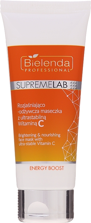 Vitamin C Brightening Mask - Bielenda Professional Supremelab Energy Boost — photo N3