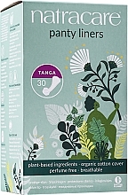Daily Liners, 30 pcs - Natracare Tanga Panty Liners — photo N1