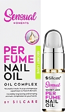 Scented Cuticle Oil "Secret Love" - Silcare Perfumed Cuticle and Nail Oil  — photo N2