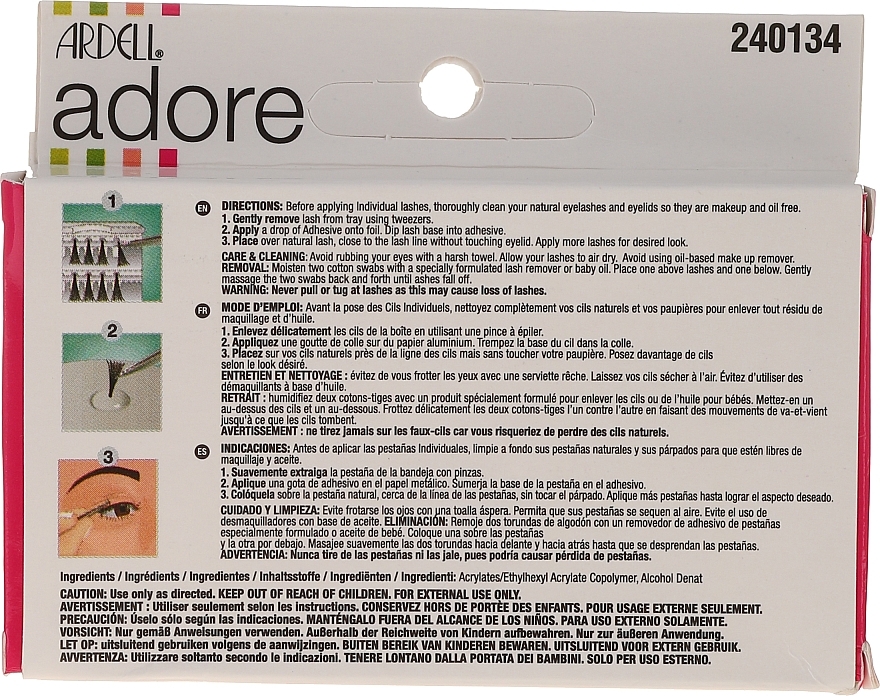 Individual Lashes Kit - Ardell Adore Singles — photo N20