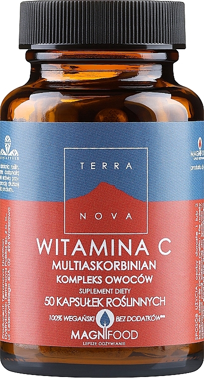 Dietary Supplement - Terranova Vitamin C 250mg Complex — photo N1