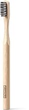 Bamboo Toothbrush with Activated Charcoal ASCH01 - Kumpan Bamboo Charcoal Toothbrush — photo N2