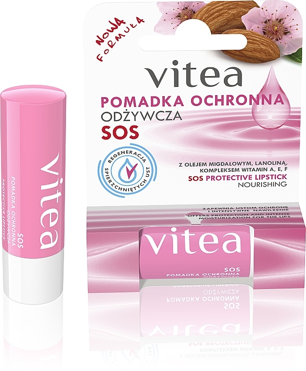 GIFT! Nourishing Lip Balm - Vitea SOS Lipbalm — photo N1