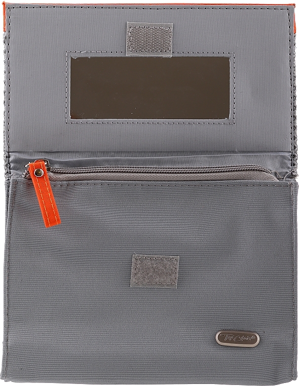 Makeup Bag, 94644, gray-orange - Top Choice Net — photo N6