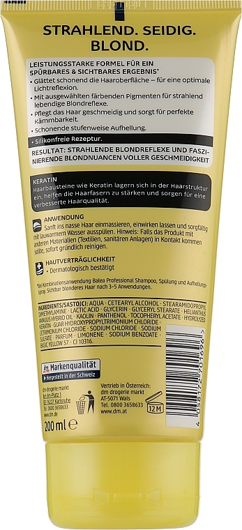 More Blond Conditioner - Balea Professional More Blond Conditioner — photo N5