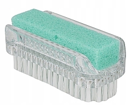 Fragrances, Perfumes, Cosmetics Hand & Nail Brush 'Wawel', turquoise pumice - Sanel