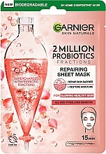 Regenerating Sheet Mask - Garnier Skin Naturals 2 Million Probiotics Fractions Repairing Sheet Mask — photo N4