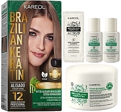 Straightening Set for Thin Set - Kareol Brazilian Keratin — photo N1