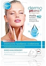 Fragrances, Perfumes, Cosmetics Face Mask - Dermo Pharma Skin Repair Expert Skin Lightening Face Mask 4D