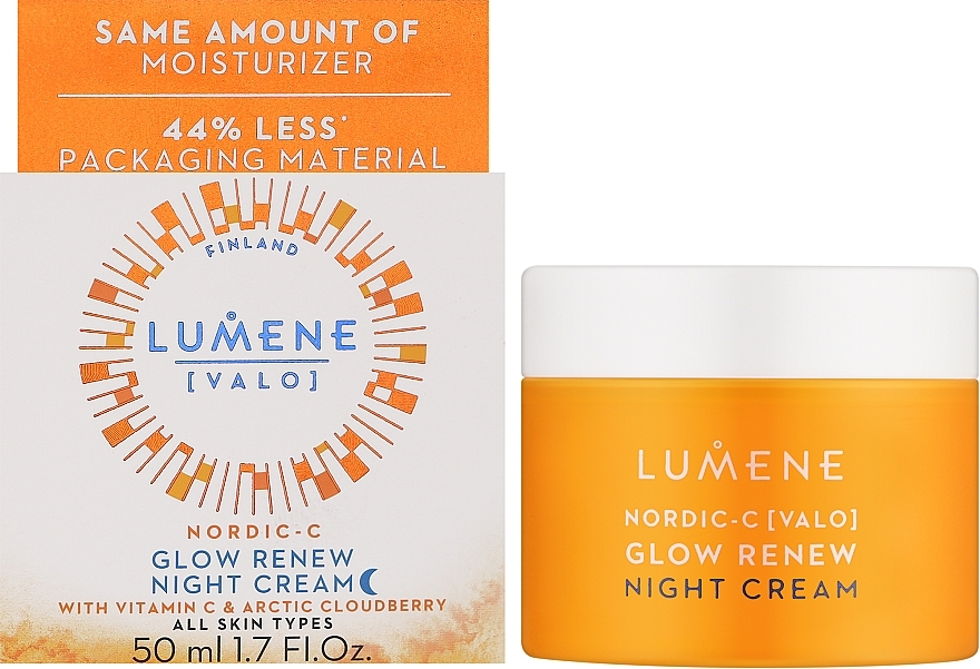 Glow Renew Night Cream - Lumene Valo Glow Renew Night Cream — photo N2