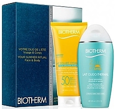 Fragrances, Perfumes, Cosmetics Set - Biotherm Sun Essentials Set (milk/200ml + milk/200ml)