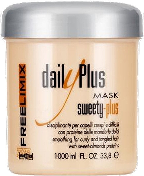 Mask for Thin Hair - Freelimix Daily Plus Sweety Plus Mask — photo N6