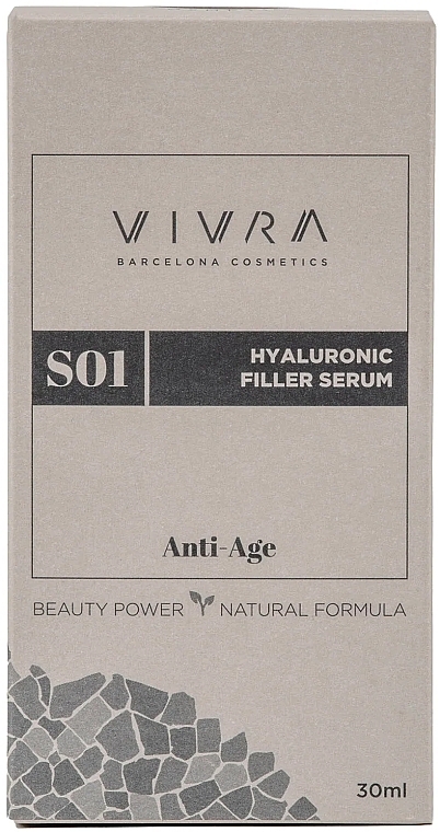 ヒアルロン酸配合のアンチエイジング美容液 - Vivra Hyaluronic Filler Serum Anti-Age — photo N3