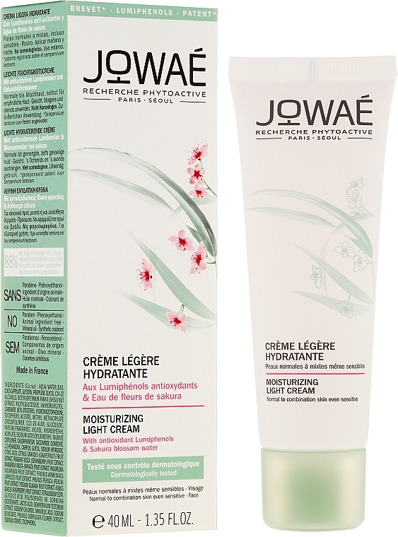 Light Moisturizing Face Cream - Jowae Moisturizing Light Cream — photo N1