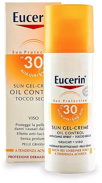 Sun Cream Gel for Oily and Acne-Prone Skin - Eucerin Sun Gel-Cream Oil Control SPF30 — photo N7