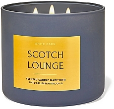 Fragrances, Perfumes, Cosmetics 3-Wick Scented Candle - Bath and Body Works White Barn Scotch Lounge Scented Candle